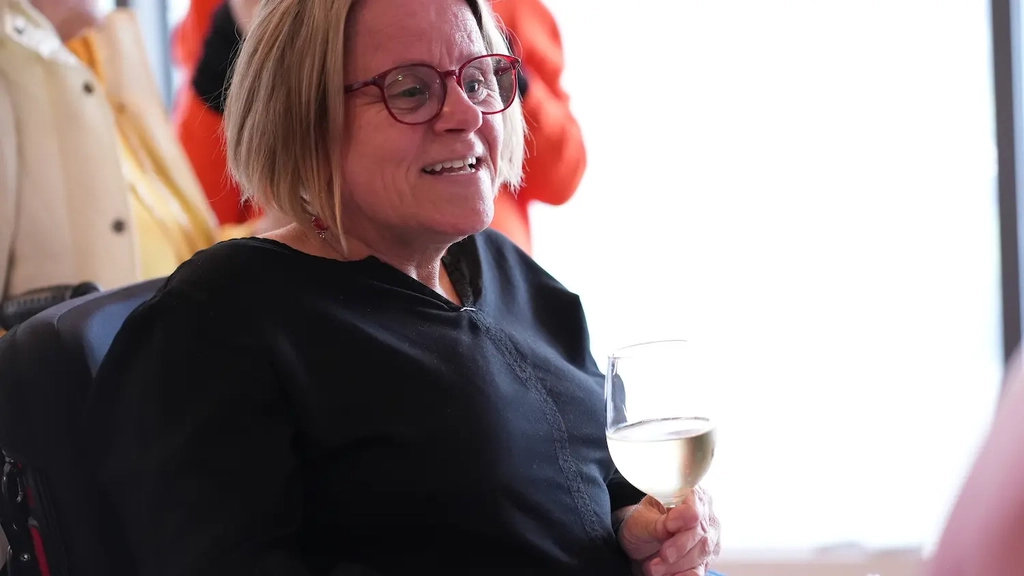 Gracia Schade bei der Abschlussveranstaltung VG Nieder-Olm